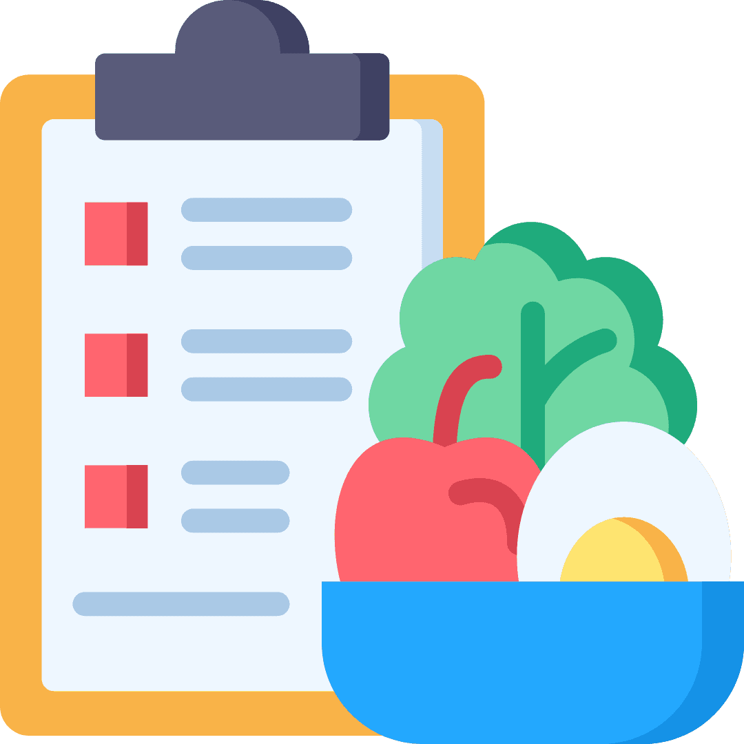 Illustration for meal planning